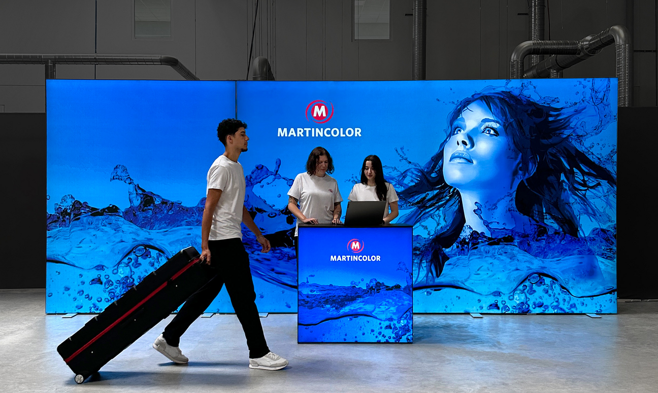 LED-Messewand LED-Messewand